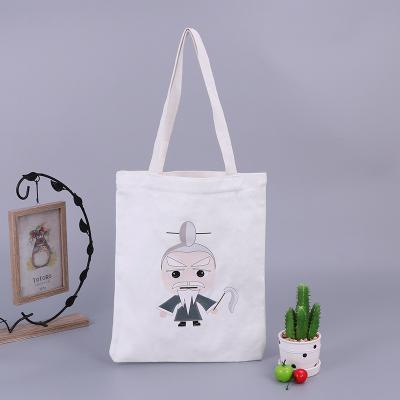 China Normcore/Minimalist Duffle Bag Small Waxed Canvas Tote Bag Cotton Canvas Custom Canvas Bag for sale