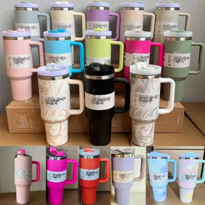 China 40oz Travel Mug H2.0 Tumbler Double Wall Vacuum Insulated Stainless Steel in 2024 for sale