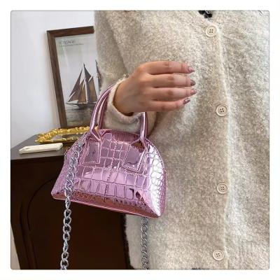 China Highlight Sequins Leather Trending Small Bags Fashion Woman Bag for Special Occasions for sale