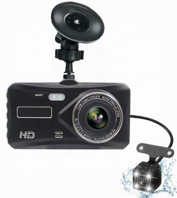 China 4.0 Inch IPS Full HD 1080P Touch Screen Motion Detect 170 Degree Wide Angle Dual Lens Car Dash Video Cam A6 Quattro for sale