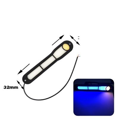 China 20cm COB DRL Perfect Led COB DRL 20cm Car Lights 2 Pcs Super Bright Waterproof COB LED Daytime Running Light for sale