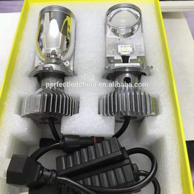 China Y6 perfect led head light high power china lo beam h4 projector lens Y6 best hi mini led headlight for car fanless led auto part for sale