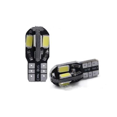 China T10 W5W Canbus Led 194 168 5730 T10 Light 8SMD Auto Lamp 12V T10-5050-5SMD 5630 Warning Light Parking NO ERROR Car Bulbs for sale