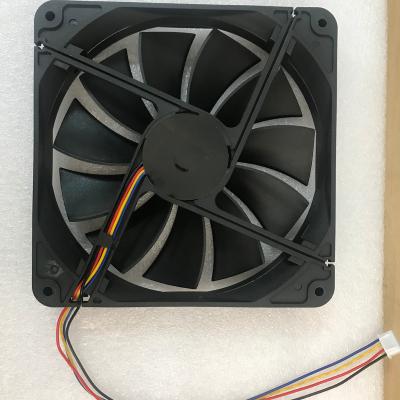 China Construction worksÂ   140x140x25mm 14025 12V 24V DC Brushless Axial Fan, Ball Bearing Air Flow Fan Fans for sale