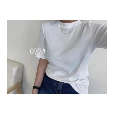 China Factory Wholesale Anti Shrink Shirt & Tops T-Shirts Fashion Women Oversize Custom Print for sale