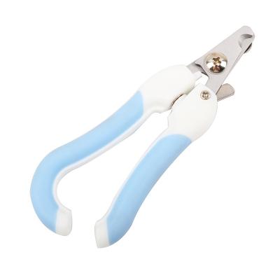 China Hot Stocked Dog Cat Claw Trimmer Pet Nail Clippers Pet Grooming Scissors Sale for sale