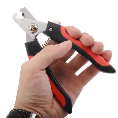 China Viable Pet Nail Clippers Cat and Dog Nail Trimming Tool Stainless Steel Dog Pet Nail Grinder for sale