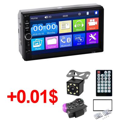 China GPS Full HD 7018B 2 Din Universal Touch Screen 7 Inch BT FM 2din Stereo Audio Player Autoradio MP5 Car Radio Multimedia for sale