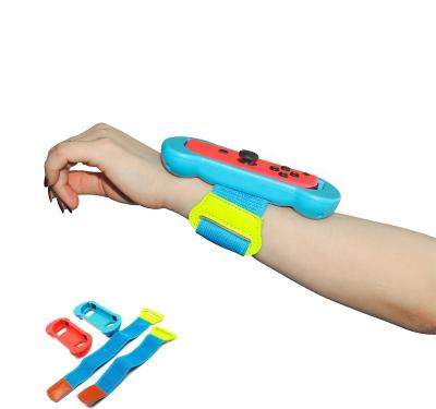 China Easy Installation 2 In 1 Adjustable Elastic Wrist Strap Dance Band Game Accessories For Nintendo Switch Pro for sale