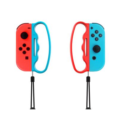 China Easy Installation Controller Attachment Controller Hand Grips with Lanyard Fitness Boxing Game Accessories for Nintendo Switch Joy Con for sale