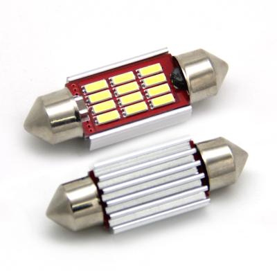 China Canbus C5W auto bulb ignition led canbus 4014 festoon 10 12SMD led 31mm 36mm 39mm 41mm 42mm car interior led light car led light for sale