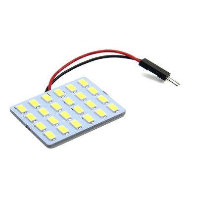 China T10 Car Led Dome Light 5050 24 SMD Led Indicating Map Light Lamp For Car for sale