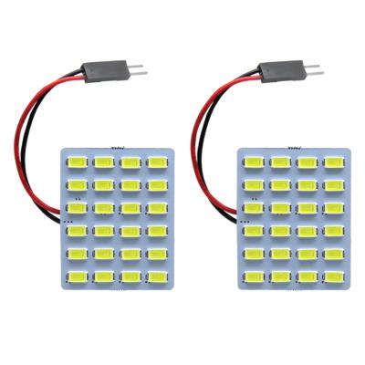 China T10 Car Led Dome Light 5050 24 SMD Led Indicating Map Light Lamp For Car for sale