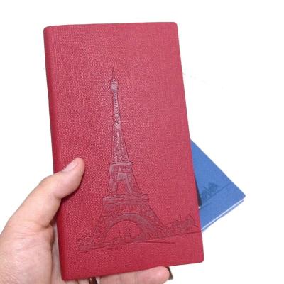 China Factory manufacture of soft cover writing books with PU cover, for sale