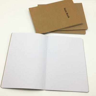 China Printed Pocket Kraft Paper Wholesales Custom Blank Notebook for sale