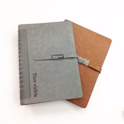 China Hardcover Spiral Binding Agenda Notebooks With Magnetic Closure for sale