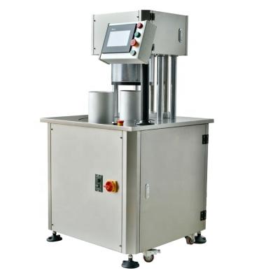 China Tuna Sealer Food Canning Machine Semi Automatic Vacuum Nitrogen Stream Can Sealer Machine Manually for sale