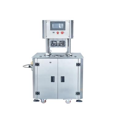 China Semi Automatic Food LPE Vacuum Nitrogen Tin Can N2 Rinser Canning Machine for sale