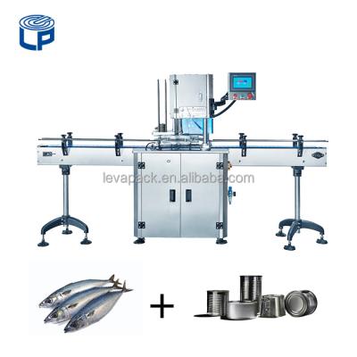 China Tuna Food Beverage Can Seamer Plastic Automatic PET Aluminum Tin Can Sealer Machine Manufacturer For Sale for sale