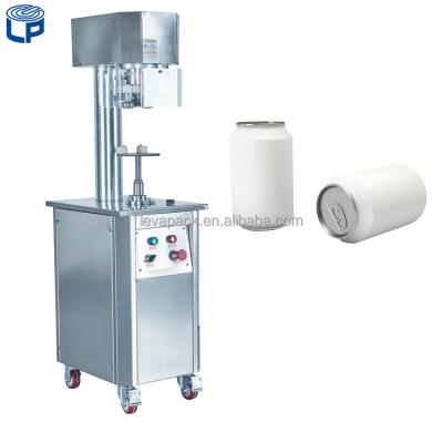 China Semi automatic food can seamer machine for pet jars and aluminum tin cans for sale