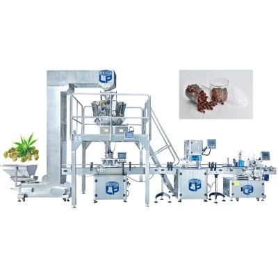 China Automatic Food Multihead Weigher 20g 200g 2000g Seed Coffee Beans Packing Filling Machine Popcorn Filling Machine for sale