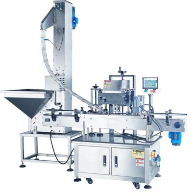 China Automatic Rotary Capping Capper Food Machine Screw Spindle Capper Round Plastic Bottle Capping Machine China Supplier for sale