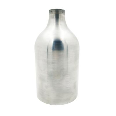 China Industrial-use factory wholesale original silver metal spun aluminum coin bottle bucket to Industrial-use for sale