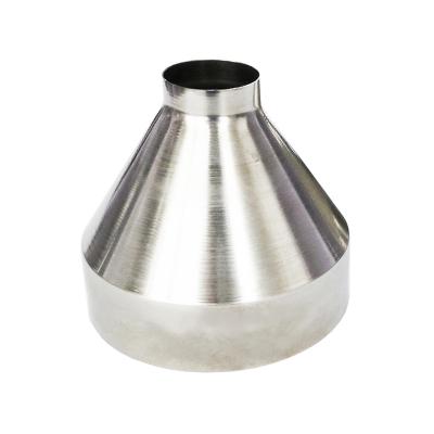 China Original Silver Party Price Coin Stainless Steel Metal Spun Metal Spun Funnel Good To Industrial-Use for sale