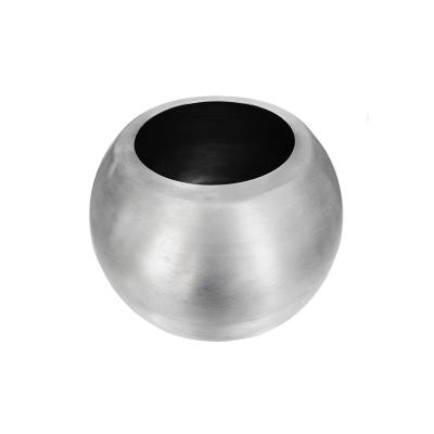 China Factory direct sales original silver metal spun metal part aluminum vase for household for sale