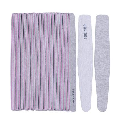 China 25 PCs Emery Boards For Nails 100/180 Nail Files Finger Nail File Bulk Panel Protects Jsm-f-02 for sale