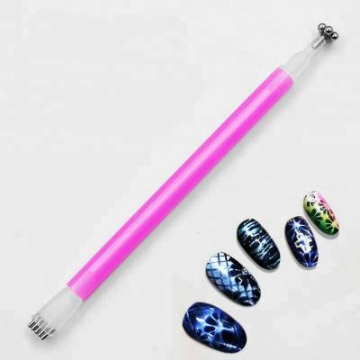 China Magic Nail Art Flower Cat Eye Magnet Pen Strip Magical Stick DIY Tool NP086 for sale