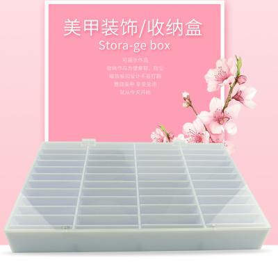 China Stocked Nail Art Style Color Chart Book Gel Polish Color Chart 44 Grids for sale