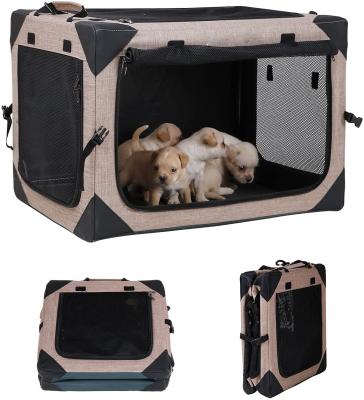 China Viable Wholesale Foldable Foldable Dog Travel Carrier Hike Frame Companion Portable Backpack for sale