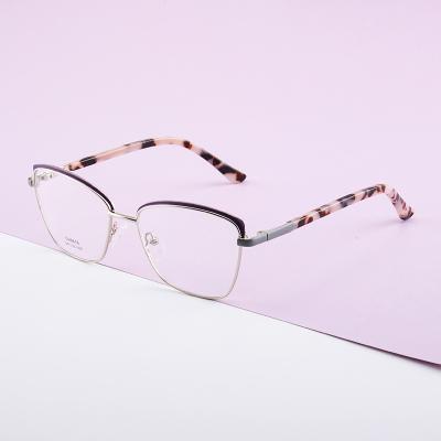 China Decoration For Wearing Cheap Fashion Metal Running Frame Optical Glasses Mixed Colors Optical Glasses for sale