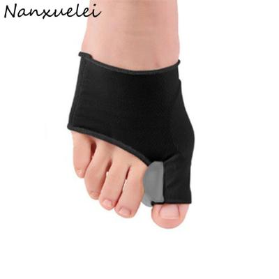 China Wholesale Durable Toe Separator Elastic Brace Bandage Large Toe Straightener Hallux Valgus Corrector Factory for sale