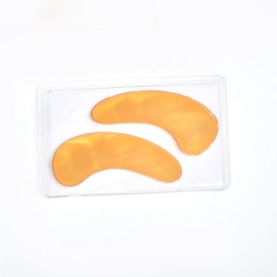 China custom Anti-wrinkle logo remove dark circle collagen gel pads sleep patch under eye mask for puffiness for sale