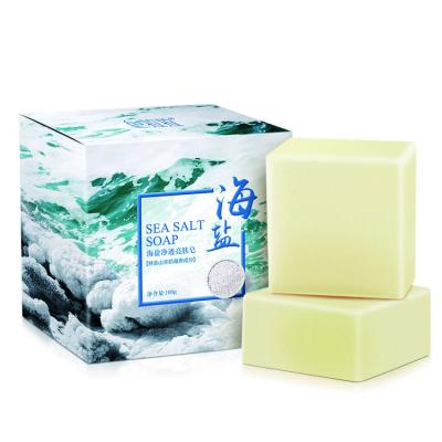 China Wholesale Custom Private Label Soap Sea Salt Base Organic Natural Natural Acne Removing Soap for sale