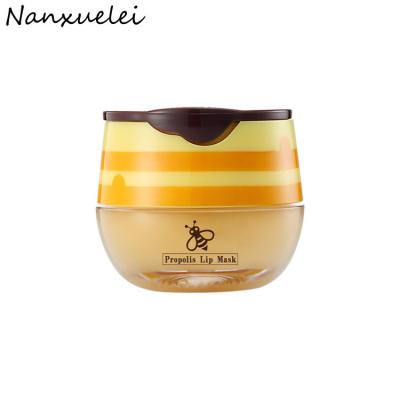 China Moisturize Private Label Lip Care Lip Balm Water Replenish Nourishing Exfoliating Propolis Lip Mask for sale