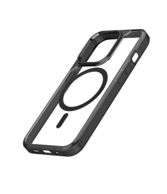 China Shockproof Hybrid Shockproof Magnetic phone Case for iPhone 15 Pro Max wireless charging MagSafe  Matte Back Business phone case for sale