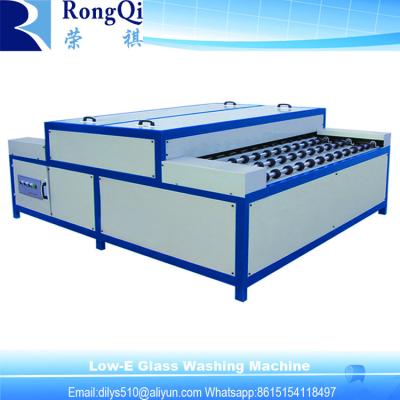 China Industrial Horizontal Glass Washing & Drying Machine Low-E Glass Available for sale