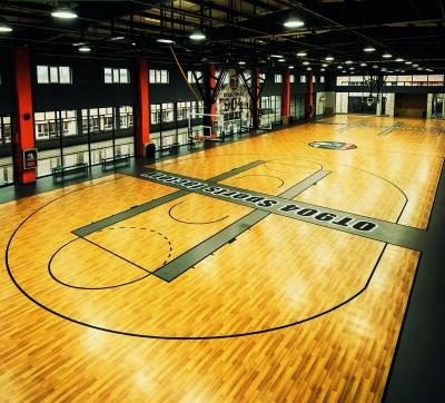 China Shock Absorption Synthetic Basketball Sports Court PVC Flooring for sale