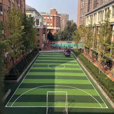 China Environmental friendly synthetic gym turf artificial grass for football and gymnasium for sale