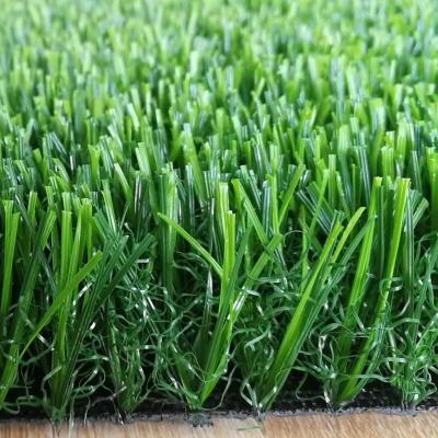 China Sports Turf 30mm Natural Green Set Anti Slip Lawn Outdoor Artificial Synthetic Artificial Lawn Grass Customized for sale