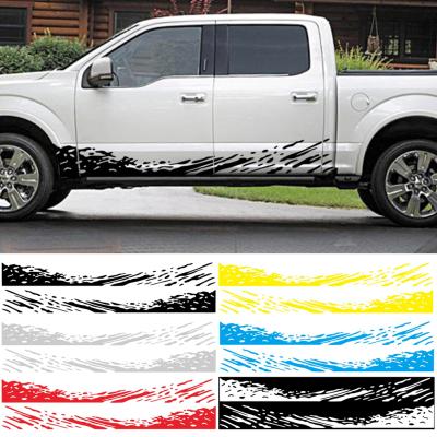 China Graphic Cartoon Sticker Doordash 4X4 Off Road Truck Sticker Car Vinyl Decal For Ford Ranger Raptor Pickup Isuzu DMA Nissan Navara Toyota Hilux for sale