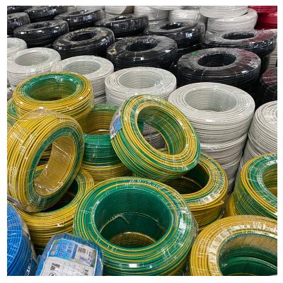 China Home Construction Single Core 16mm2 Home Building PVC Insulation Copper Conductor Electrical Cables for sale