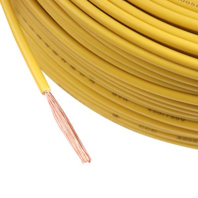 China Construction 12mm 35mm Flexible PVC Power Cable Electric Wire Single Core Indoor Electrical Wire for sale