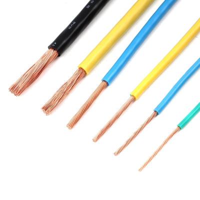 China 7 stranded brv pure copper wire sizes 15mm 25mm 6mm 10mm 6mm soft copper stranded soft copper stranded grounding booth construction house for sale