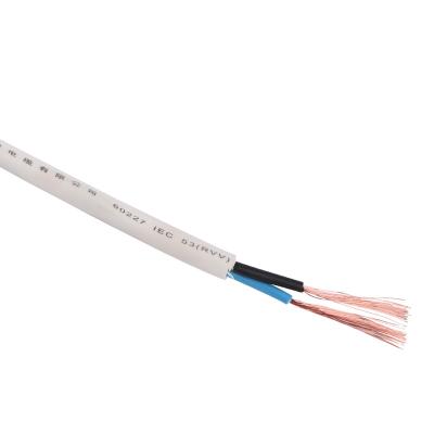 China 2 Core RVV 2x0.5mm Wire 1.5mm 2.5mm 4mm Electrical Wire 6mm PVC Flexible Signal Cable Wirebuilding Core 2x0.5mm for sale