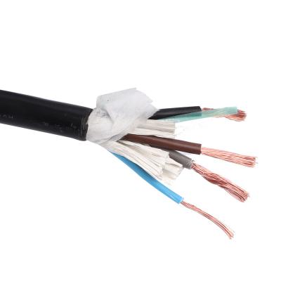 China Construction Multicore 0.5mm2 3 core 4core 4*10mm IEC RVV PVC Cable PVC Insulated PVC Sheathed Electrical Control Cable for sale