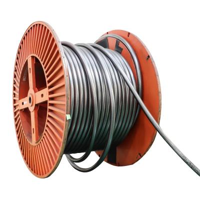 China PVC construction armored single core armored cable 100m 2 cores copper wire cable size 95 16mm cable size 16mm for sale